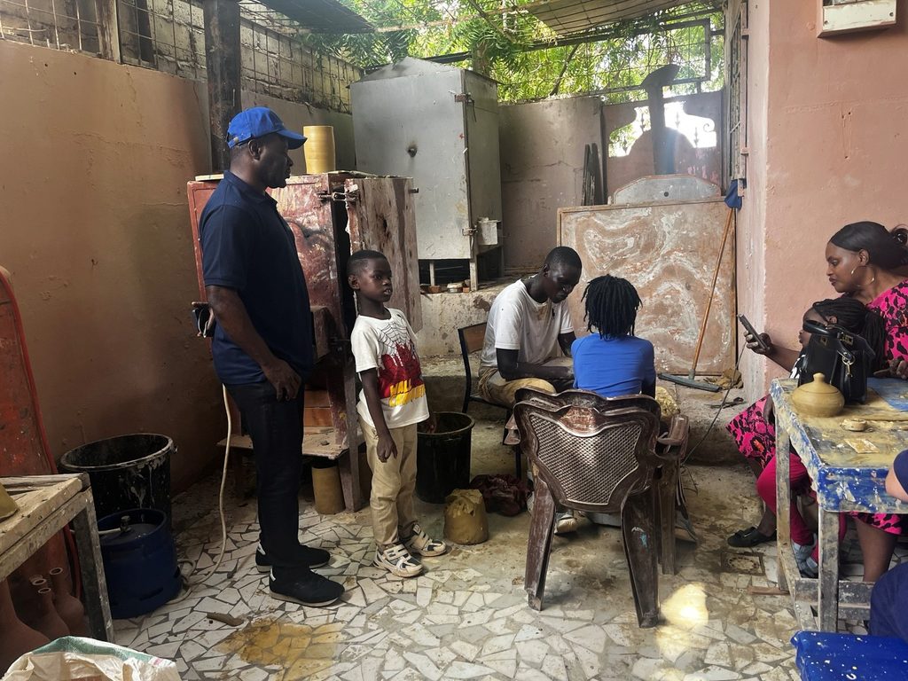Atelier de poterie des handicapés de Ouakam